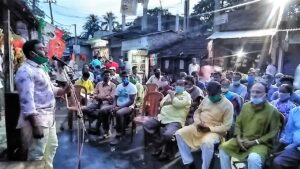 দলিত কন্যা মনীষা বাল্মীকিকে গণধর্ষণ ও খুনের প্রতিবাদে স্বরূপগঞ্জের কলাতলা মোড়ে প্রতিবাদী সভা করল নবদ্বীপ ব্লক তৃণমূল কংগ্রেস