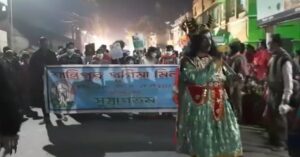 অনাড়ম্বরে পালিত হল শান্তিপুরের রাস উৎসব