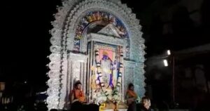 অনাড়ম্বরে পালিত হল শান্তিপুরের রাস উৎসব