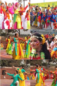বাংলাদেশের রাজধানীর সোহরাওয়ার্দী উদ্যানের উন্মুক্ত মঞ্চ জেগে ওঠেছিল ফাগুন অর্থাৎ ঋতুরাজ বসন্ত উৎসব