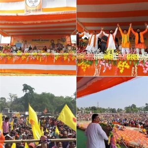 দিনহাটার সংহতি ময়দানে শুভেন্দু অধিকারী সভা করেন শনিবার
