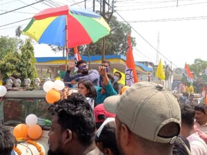 ভোট প্রচারে ব্যস্ত ঘাটালের সাংসদ দীপক অধিকারী (দেব ) 