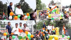 প্রচারের শেষ দিনে রোড শো করলেন রবীন্দ্রনাথ ঘোষ 