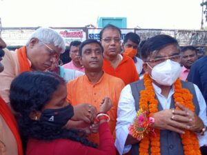রাখি বন্ধন উৎসব পালন করলেন শালতোড়ার বিধায়িকা  চন্দনা বাউরি
