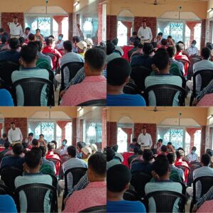 সিকিউরিটি এন্ড এলাইড ওয়ার্কাস ইউনিয়নের ডাকে হাওড়া জেলার মোবাইল টাওয়ারের নিরাপত্তা রক্ষীদের এক সভা অনুষ্ঠিত হলো হাওড়া  জেলার সাঁকরাইলে