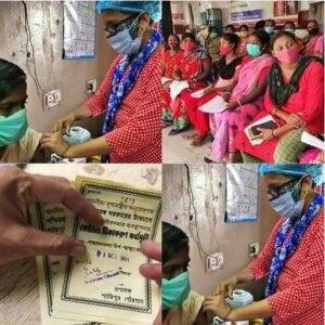 নির্বাচন প্রাক্কালে আর মাত্র দশ হাজার বিনামূল্যে করোনার প্রতিষেধক টিকা প্রদান করতে পারলেই 100% সফলতা অর্জন করতে পারবে শান্তিপুর পৌরসভা