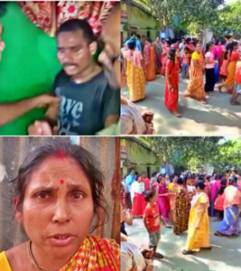 বাড়িতে ঢুকে পড়া যুবককে চোর সন্দেহে আটকে রাখল এলাকাবাসী
