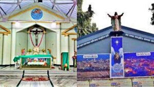 দক্ষিণ দিনাজপুর জেলার গঙ্গারামপুরে বড়দিন উপলক্ষে সেজে উঠছে মিশন চার্চ
