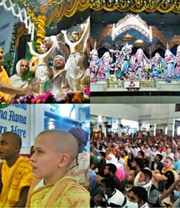 নিত্যানন্দ প্রভুর আবির্ভাব তিথি মহাসমরোহে পালন করা হলো মায়াপুর ইসকন মন্দিরে