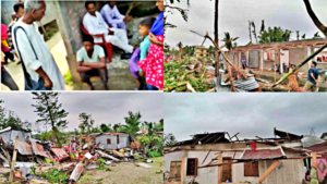 গতকাল সন্ধ্যায় কোচবিহার ১ নং ব্লকের শুটকাবাড়ী, মোয়ামারি অঞ্চলের বেশ কিছু এলাকায় ঘূর্ণিঝড় এ ব্যাপক ক্ষয়ক্ষতি হয়েছে