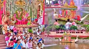 মায়াপুর ইসকন মন্দিরে মহাসমরোহে শুরু হল চন্দন যাত্রা উৎসব 